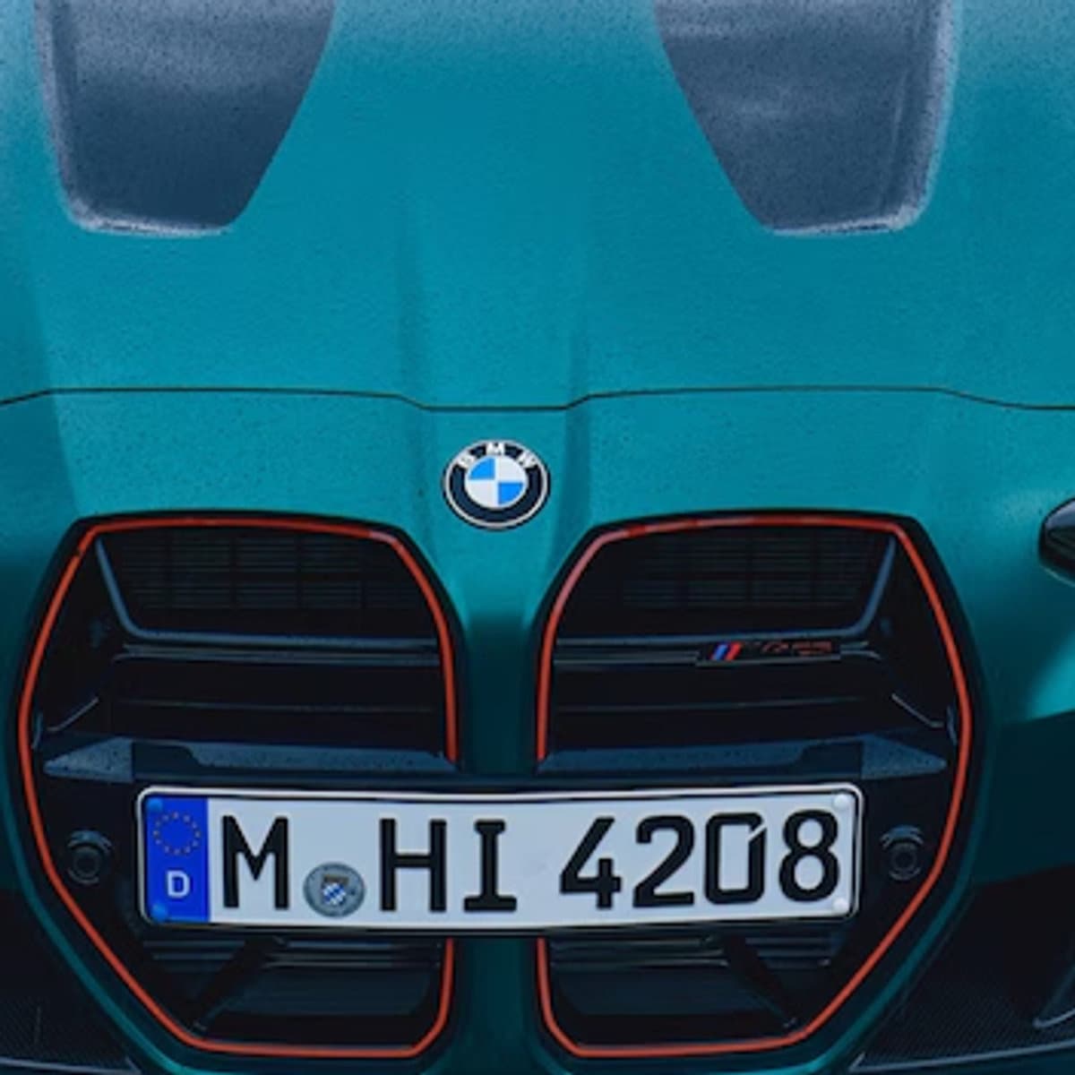 BMW M — фронтальна решітка зблизька