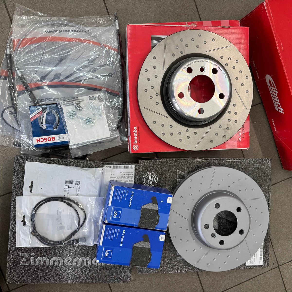 Brembo та оригінальні запчастини